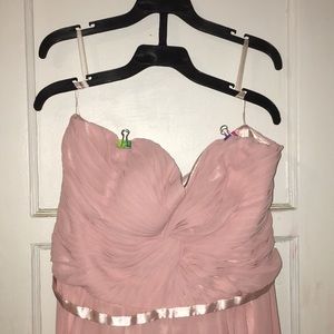 Pink prom dress